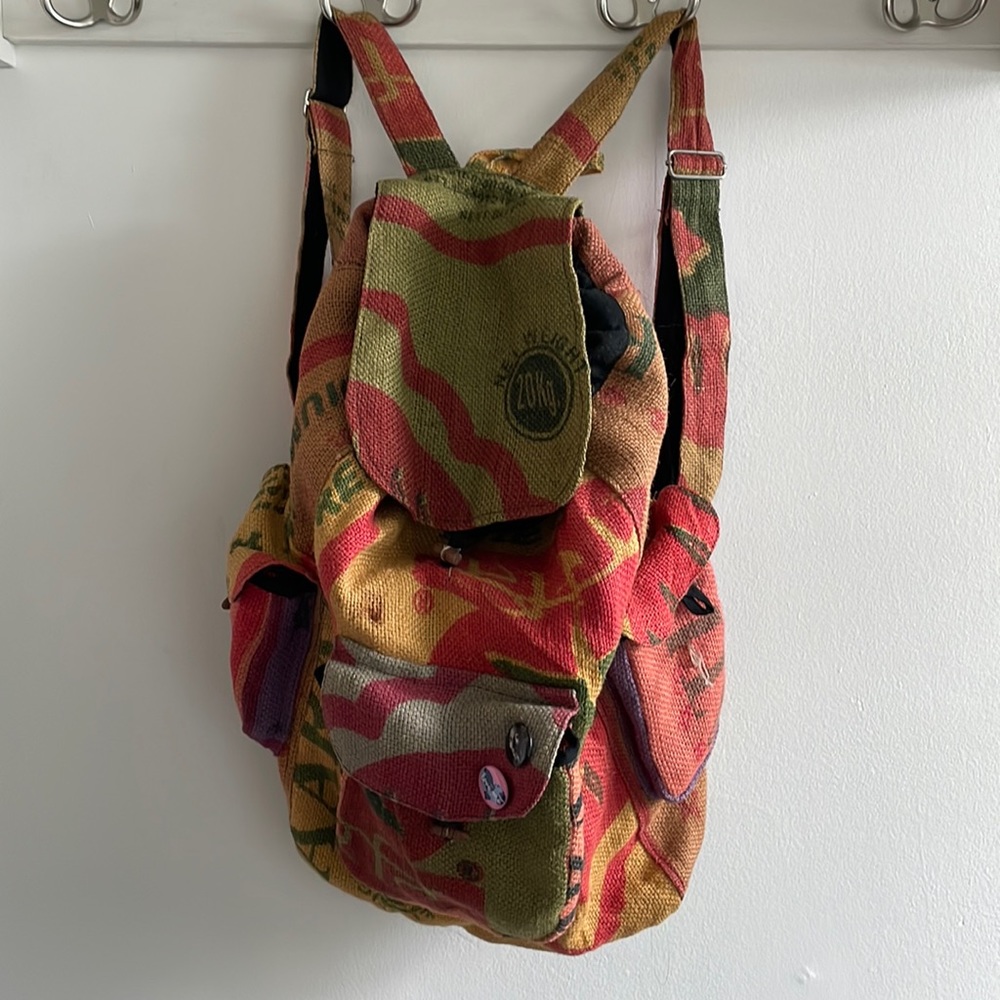 Travelers rice bag backpack